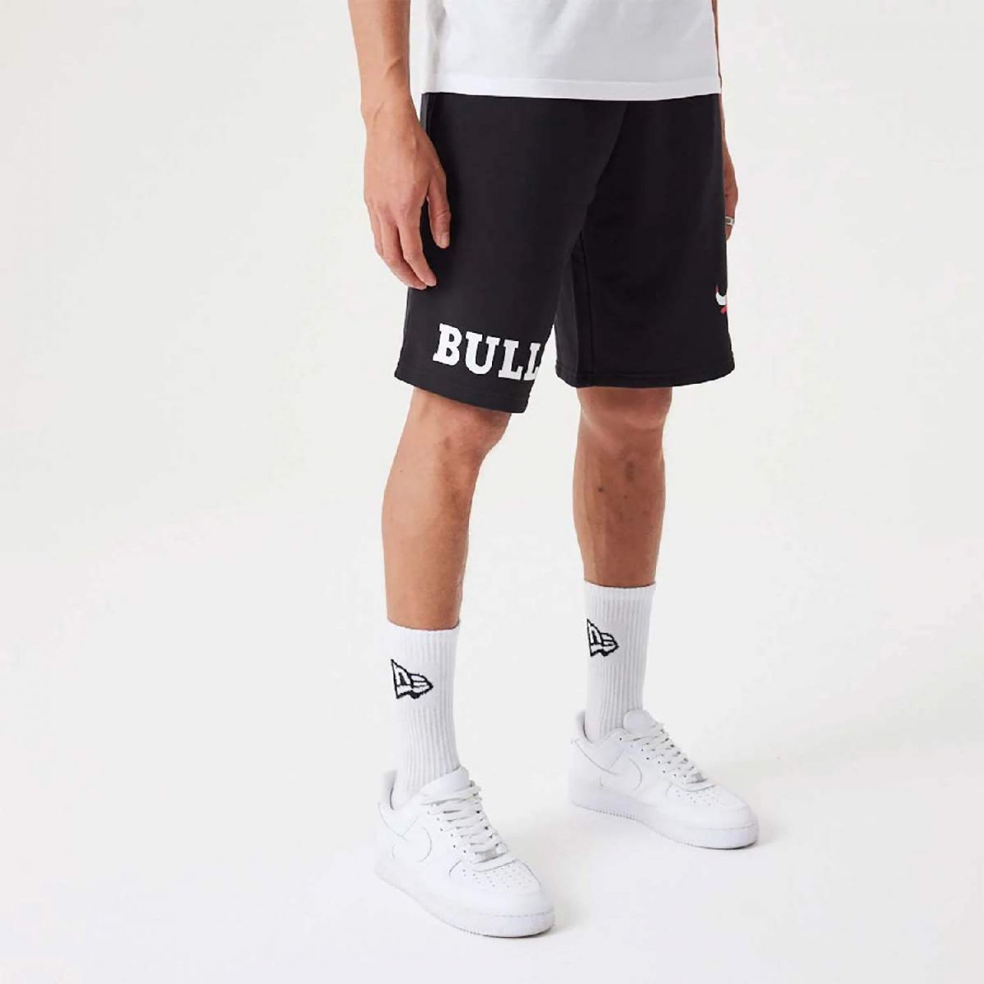 New Era ‌Pantaloncini oversize Chicago Bulls NBA Wordmark