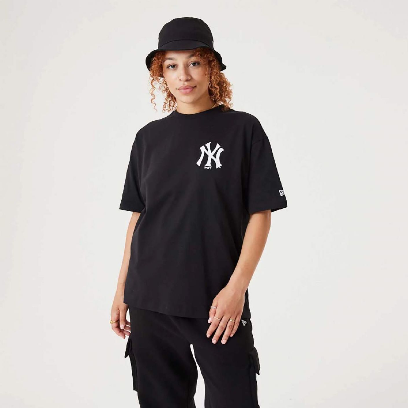 New Era ‌T-shirt oversize New York Yankees MLB Floral Graphic Nera
