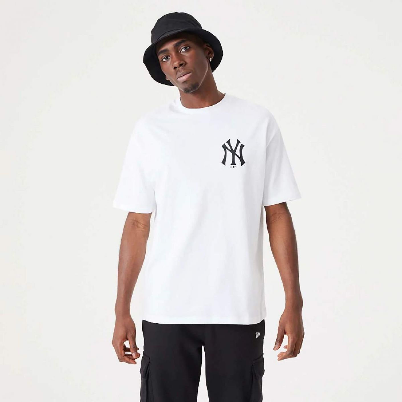 New Era ‌T-shirt oversize New York Yankees MLB Floral Graphic bianca