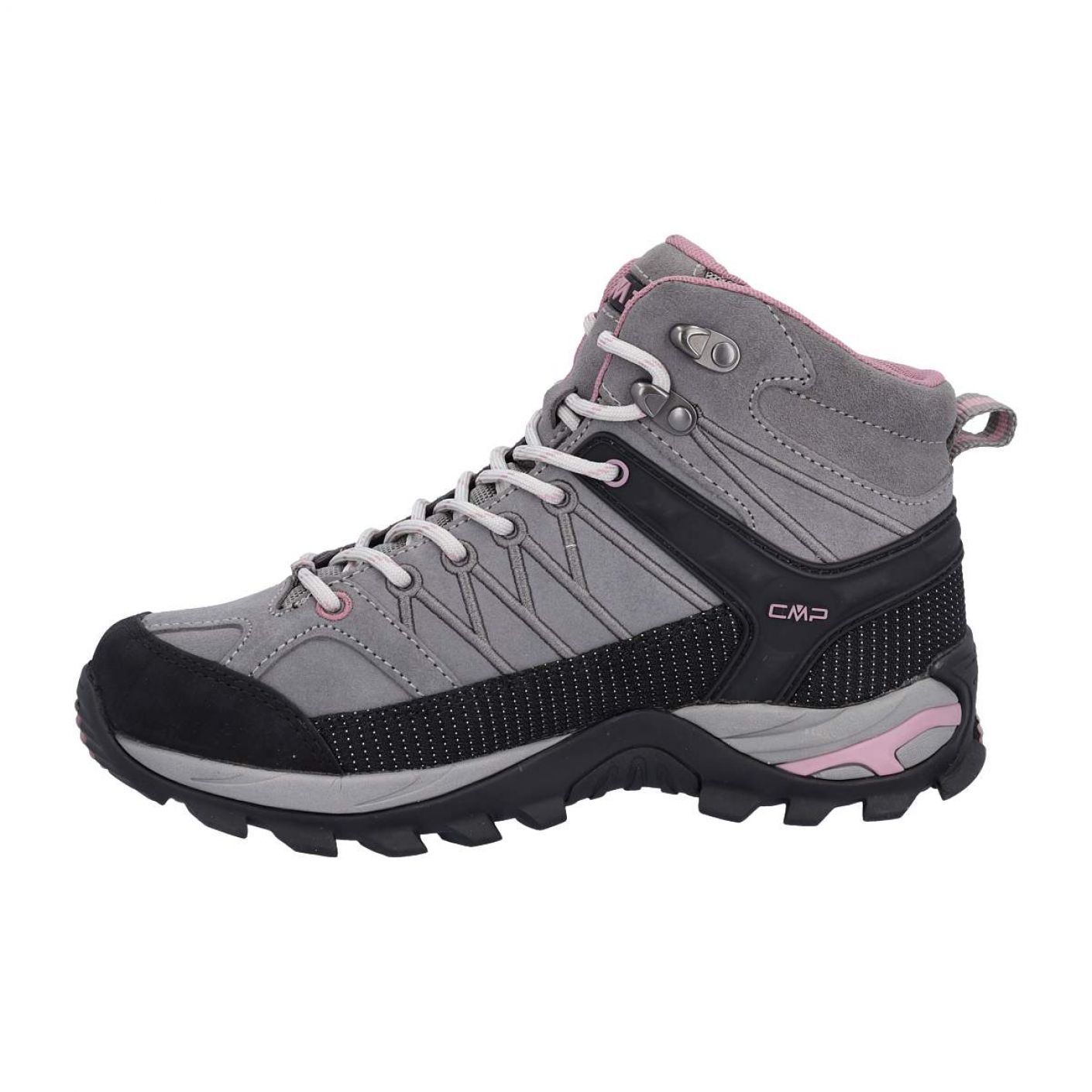 CMP Women's Rigel Mid Trekking Shoe Cement/Blush