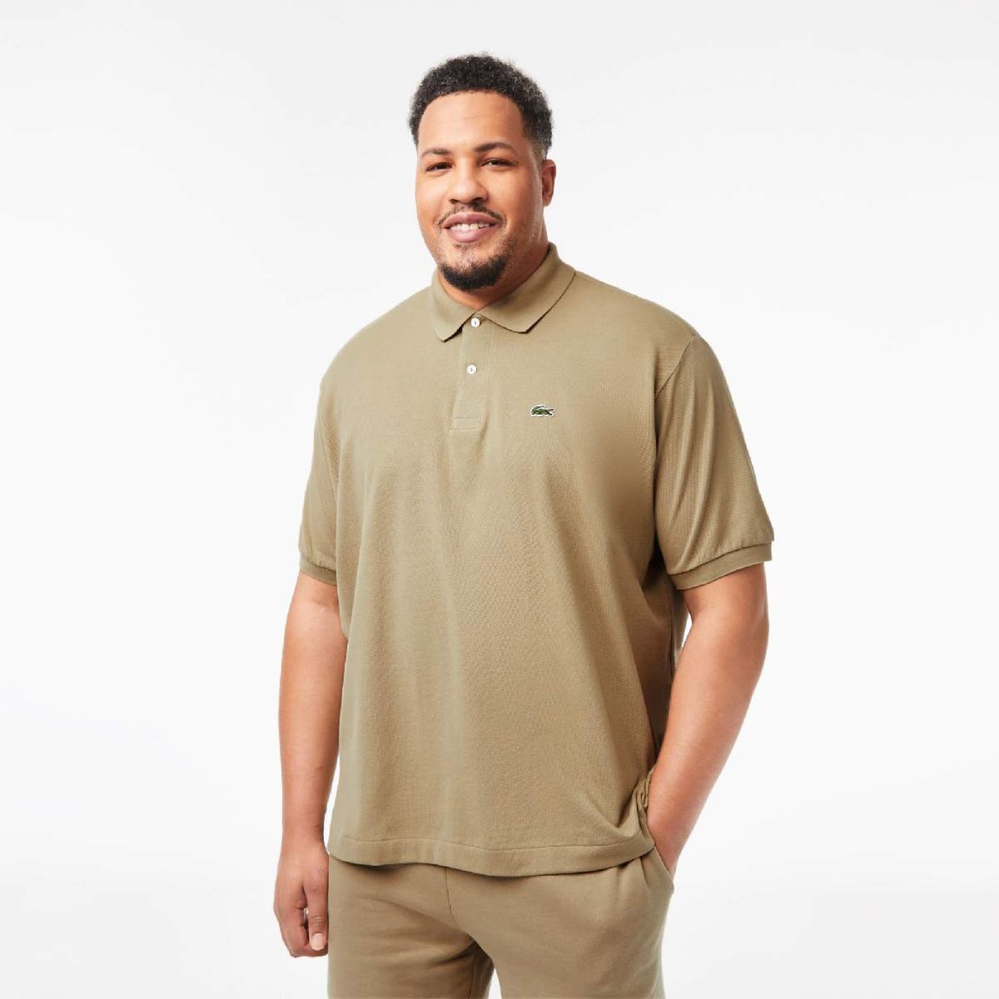 Lacoste Polo 1212 Beige-CB8 da Uomo