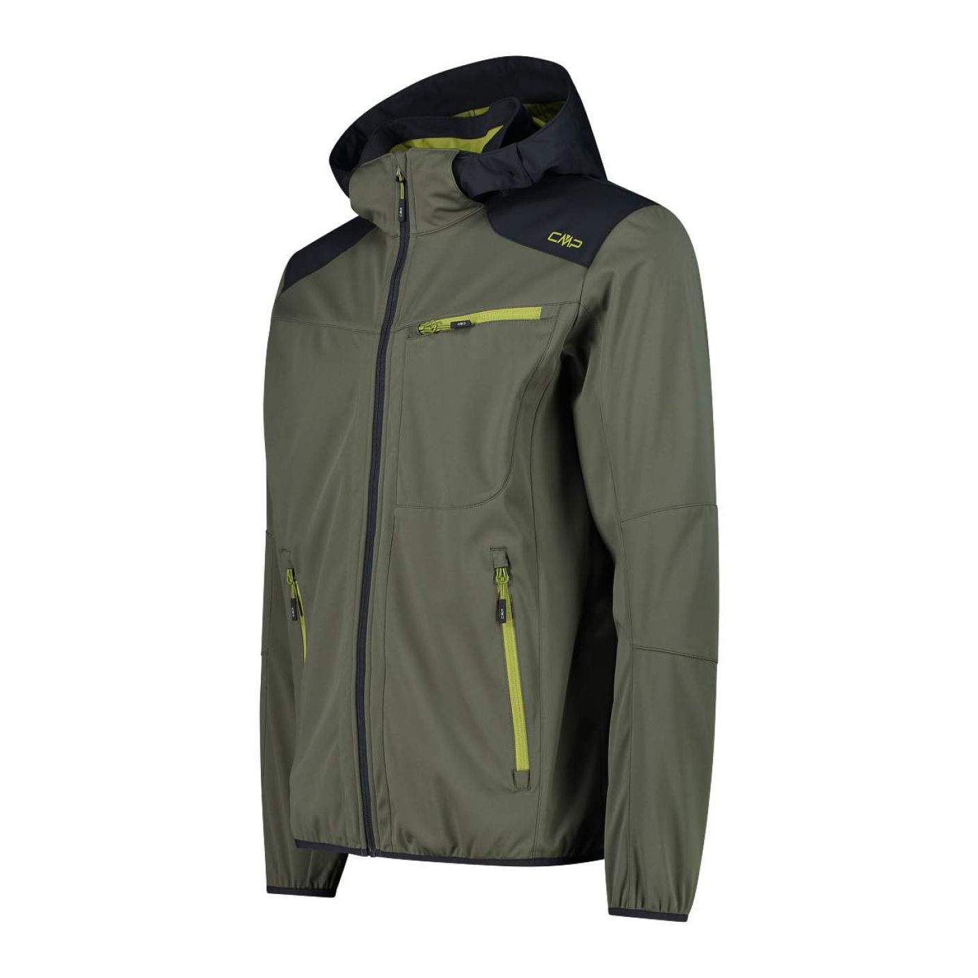 CMP Men's light softshell jacket with fixed hood