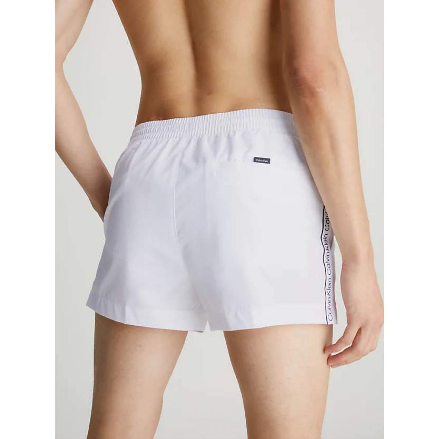 Calvin Klein Drawstring Swim Shorts - Logo Tape