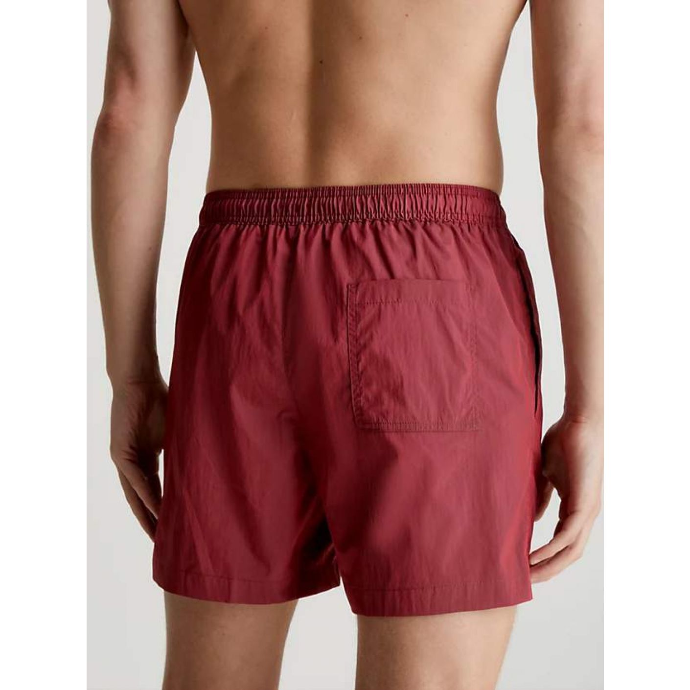 Calvin Klein Medium Drawstring Swim Shorts - CK Nylon