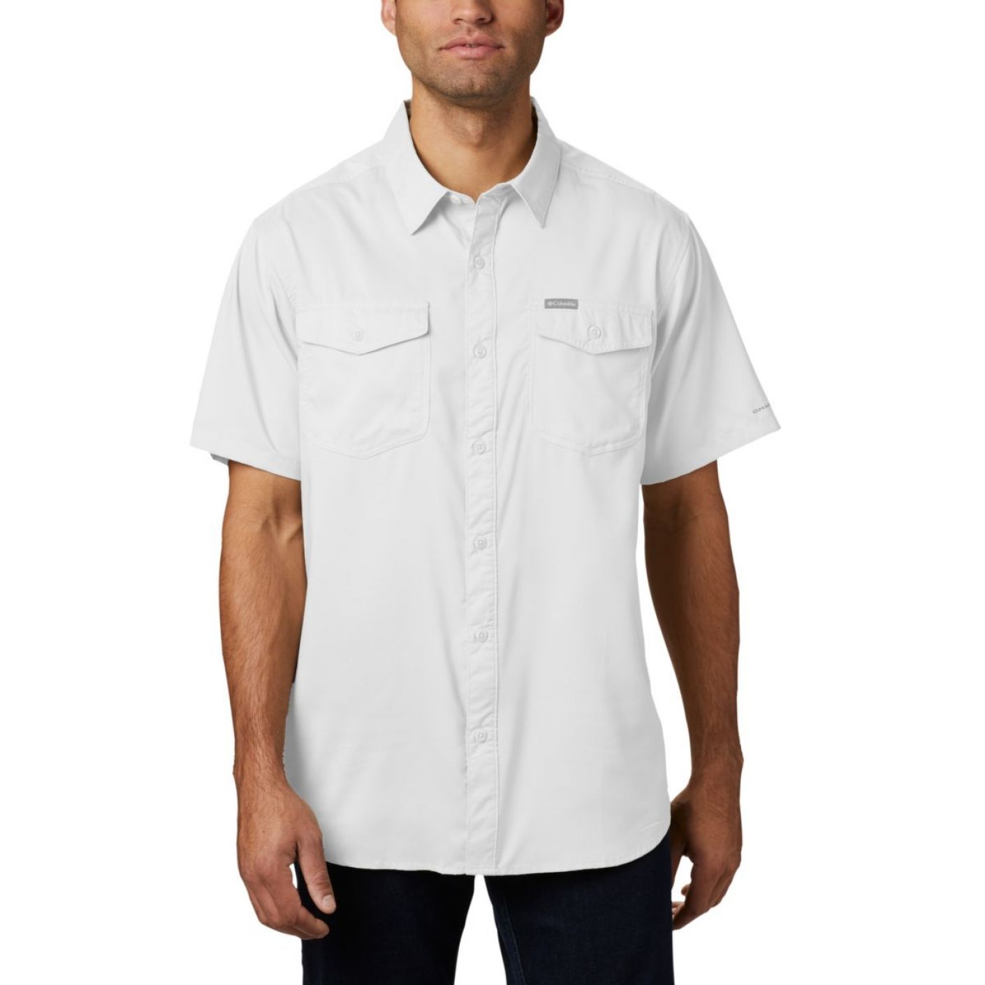 Columbia Men's Utilizer II Solid Short Sleeve Shirt White