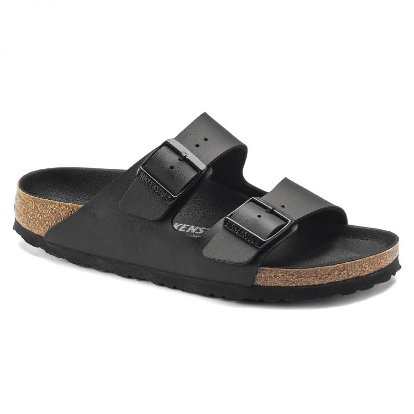 Birkenstock Arizona Triples Black Calzata Stretta