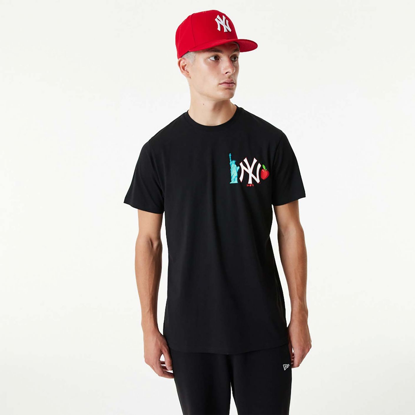 New Era New York Yankees MLB City Graphic T-Shirt Black