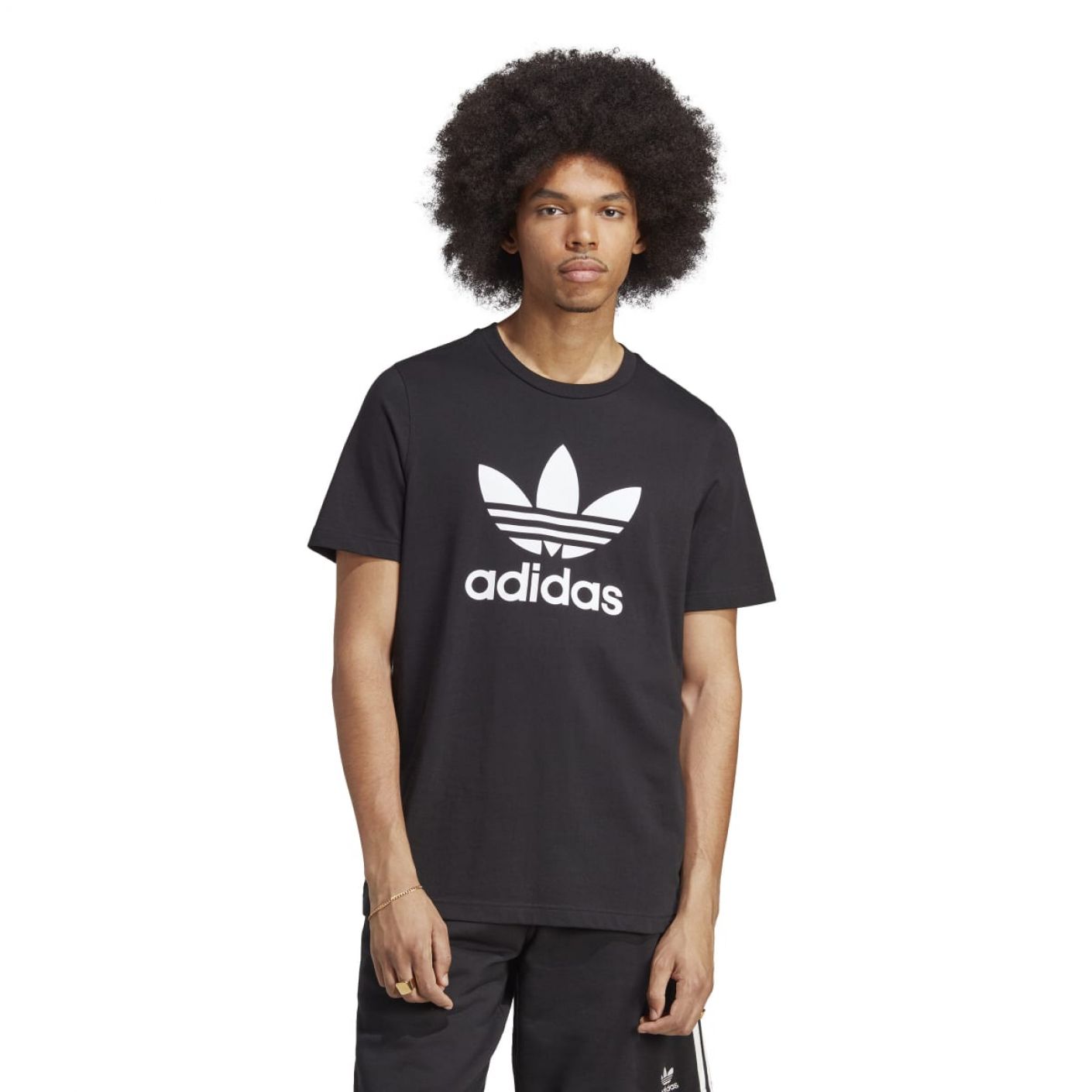 Adidas T-Shirt Trefoil Nera