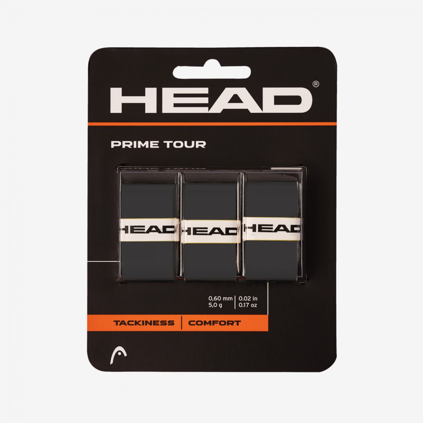 Head Overgrip Prime 3ppk Black