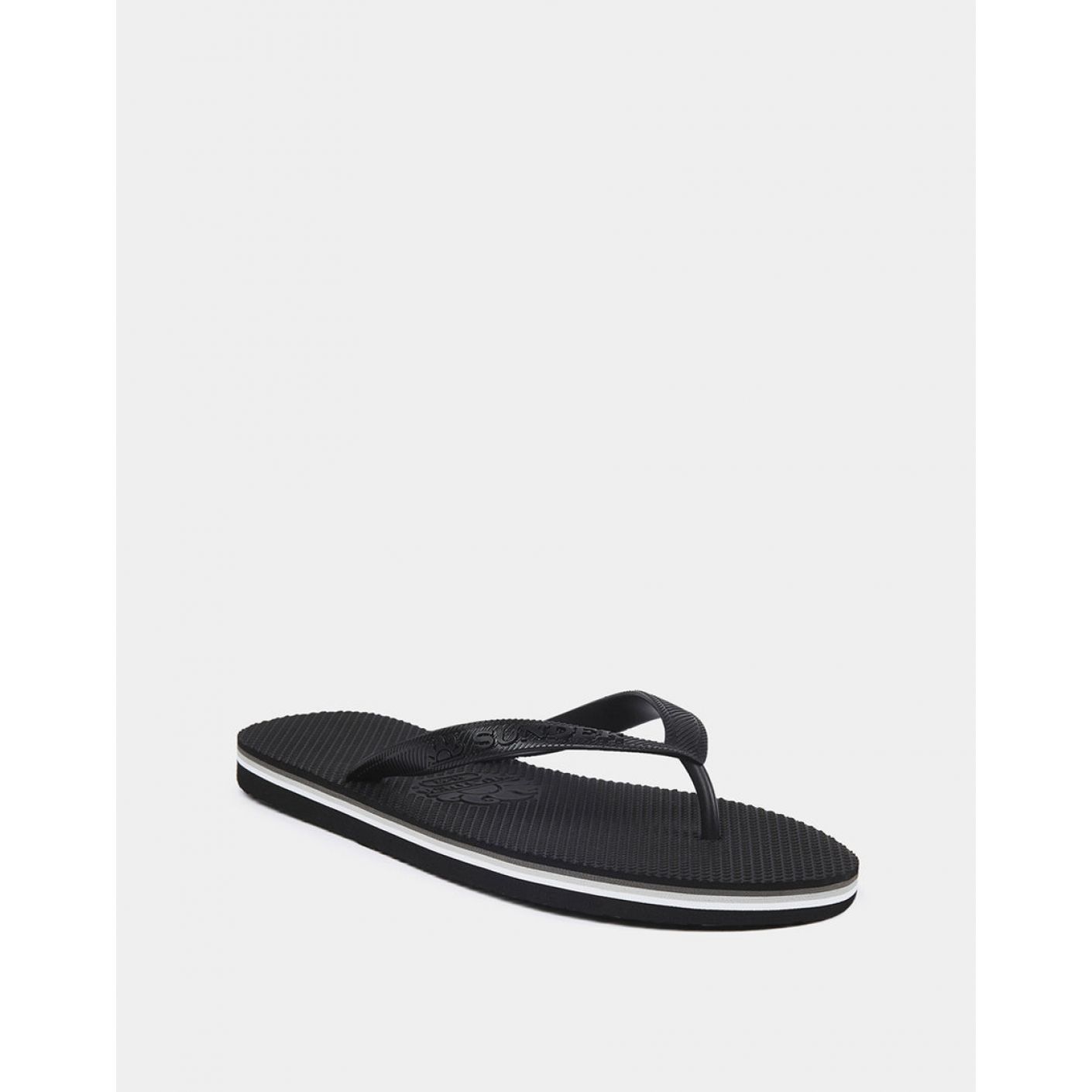 Sundek Barracuda Flip Flop BLACK