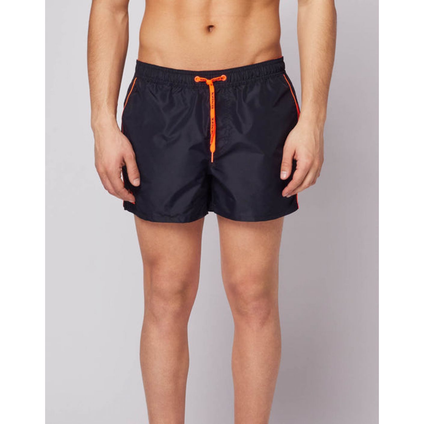 Sundek Elastic Coltrane Schwarzer Herren-Badeanzug