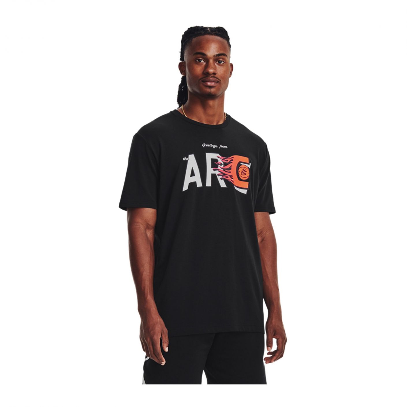 Under Armor T-shirt curry arc ss Black