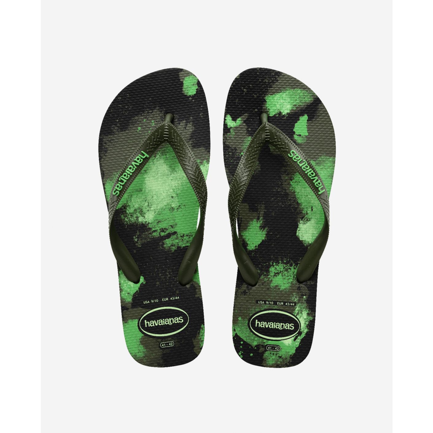 Havaianas Flip Flops Top Camu Black