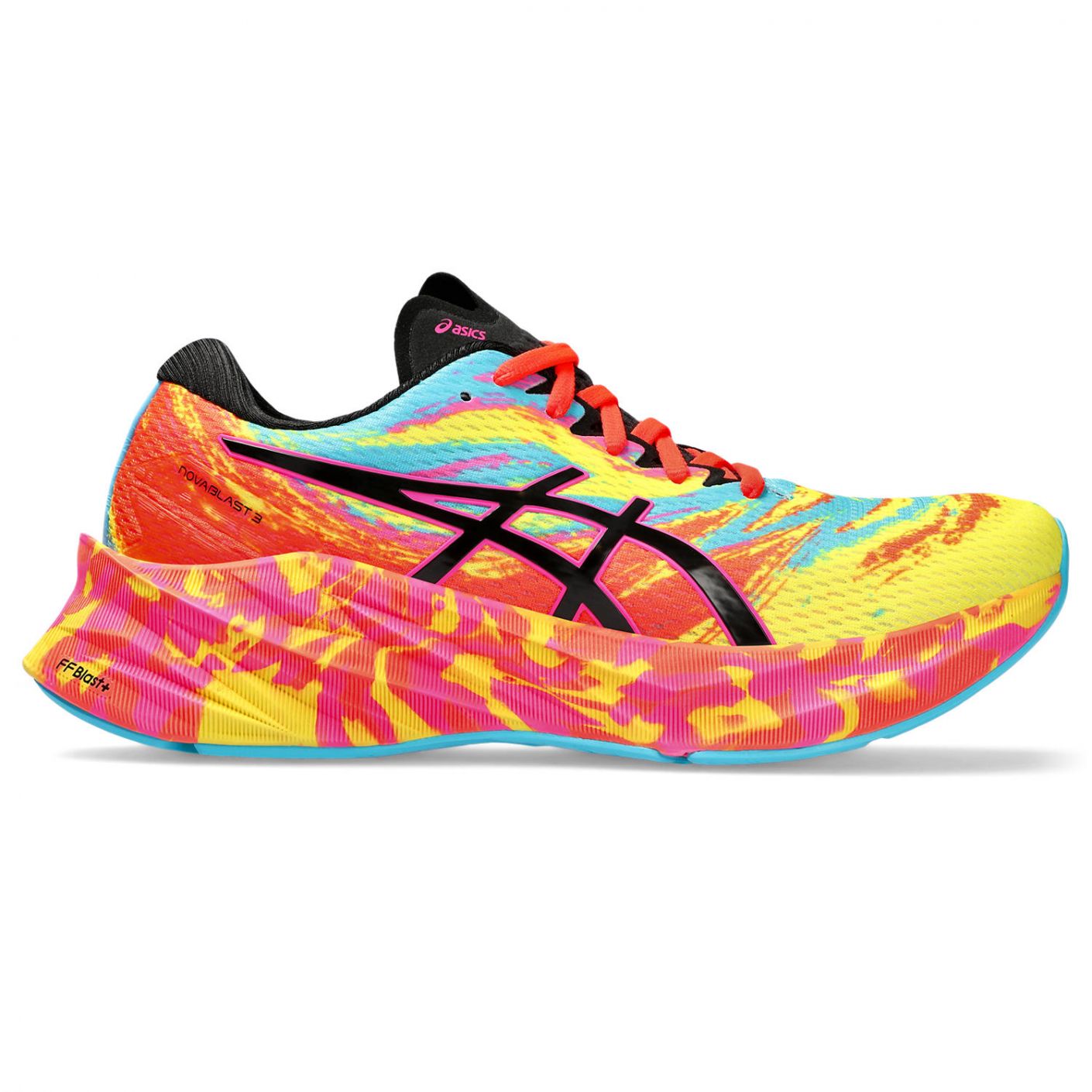 Asics Novablast 3 Aquarium/Vibrant Yellow da Donna