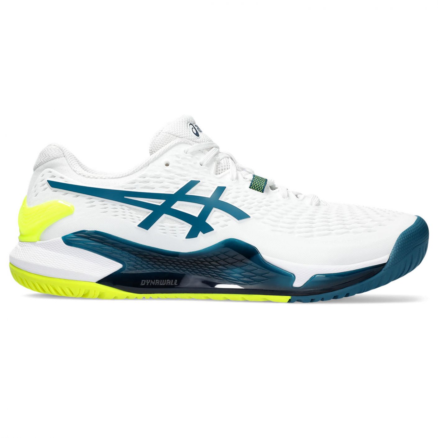 Asics Gel Resolution 9 White Restful Teal