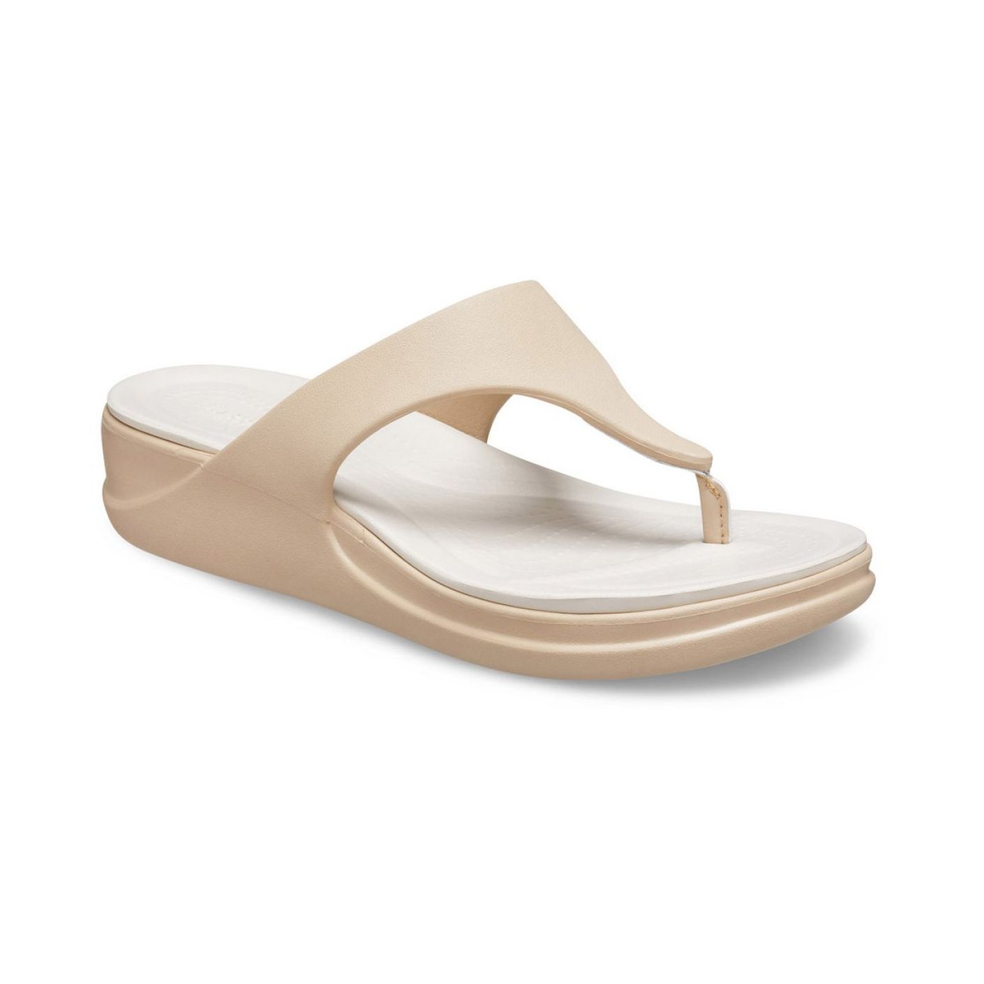 Crocs Boca Wedge Flip Chai for Women