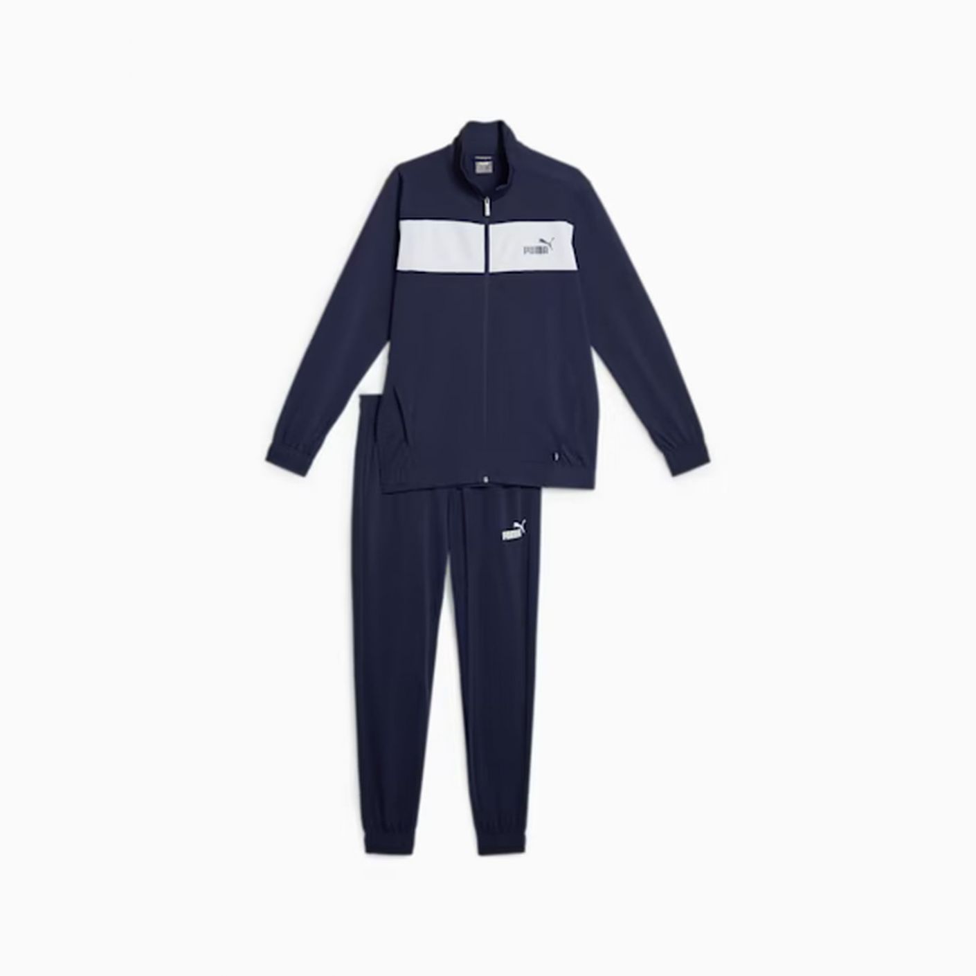 Puma Men's Blue Polyester Tracksuit