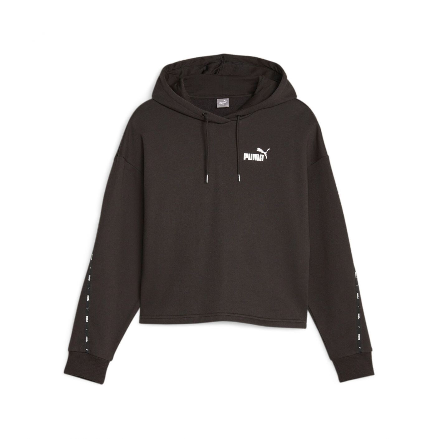 Puma Essentials Tape Women's Hoodie Black