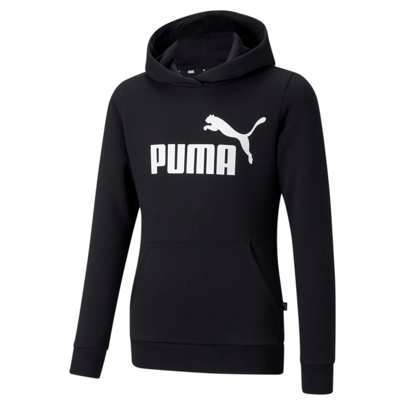 Puma Girls' Essential Logo Hoodie Black