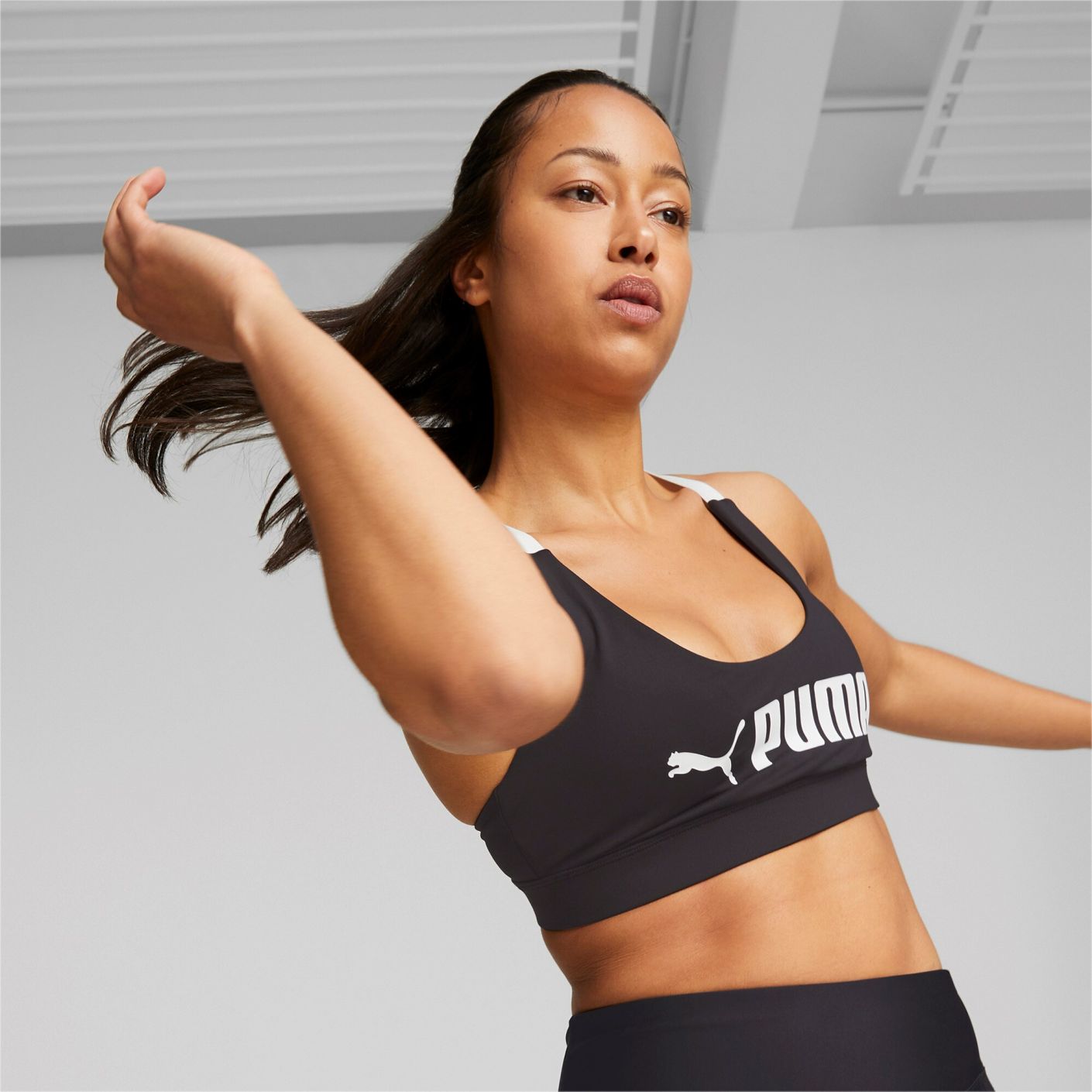 Puma Training Bra Fit Black