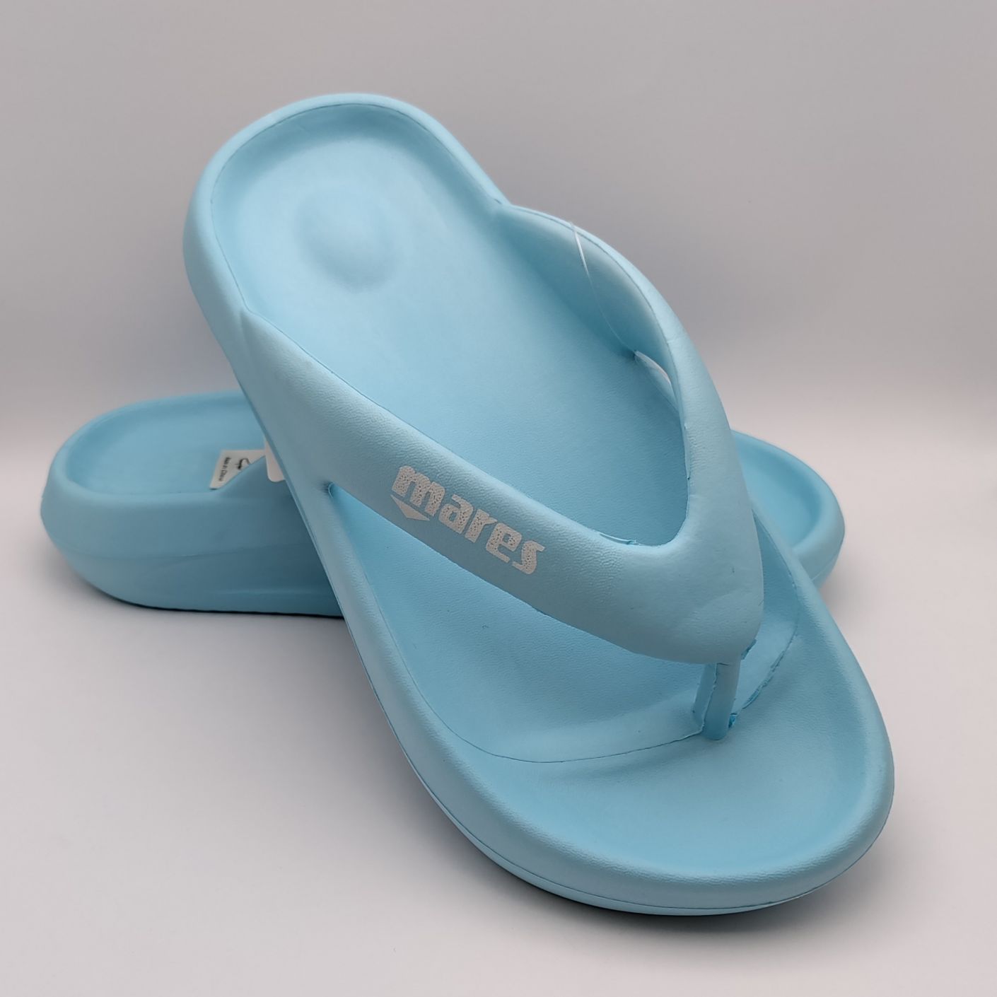 Mares Damen Soft Thong Flip Flops Hellblau