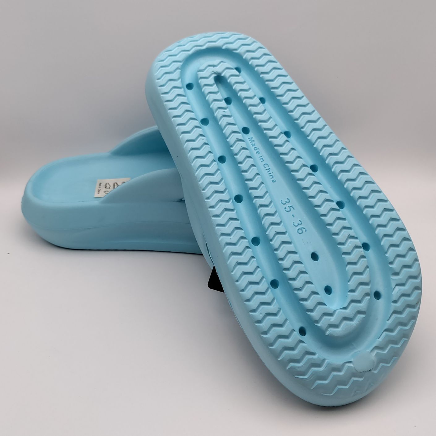 Mares Damen Soft Thong Flip Flops Hellblau