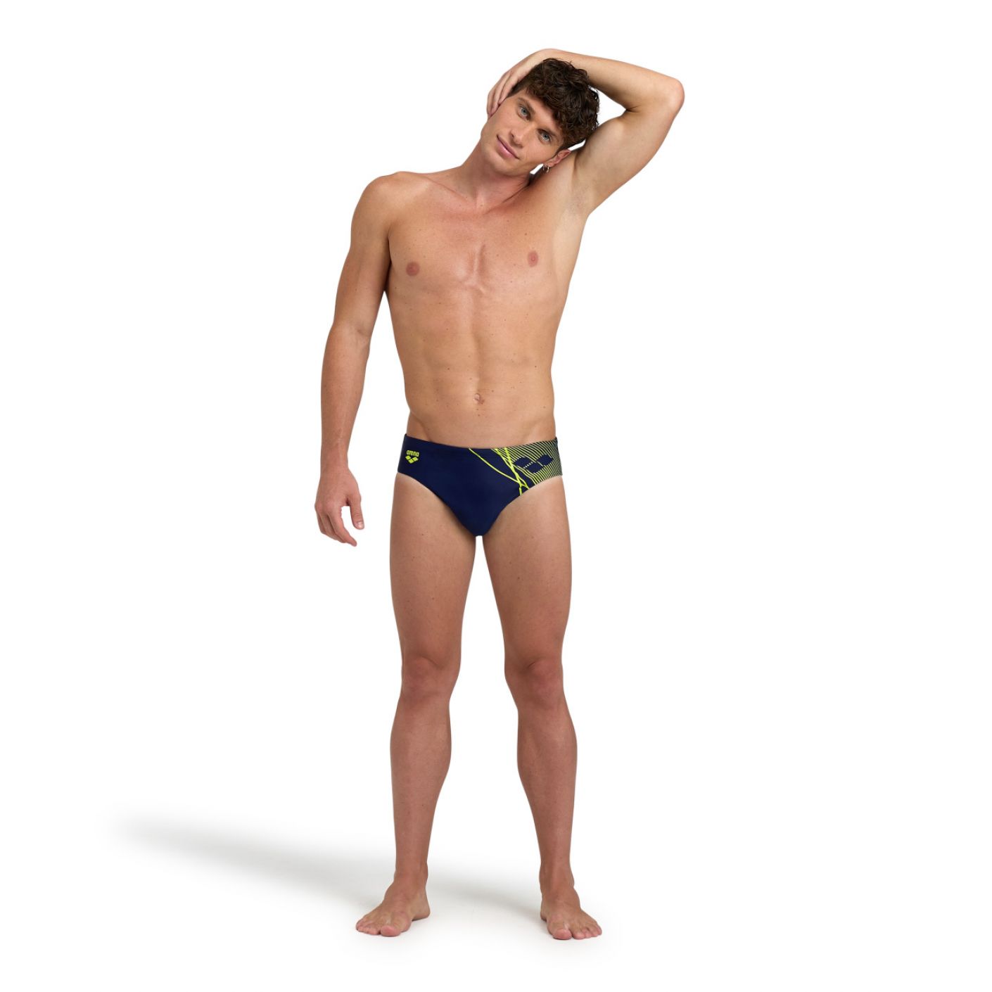 Arena MEN'S SWIMMING BRIEFS BRANCH PRINT