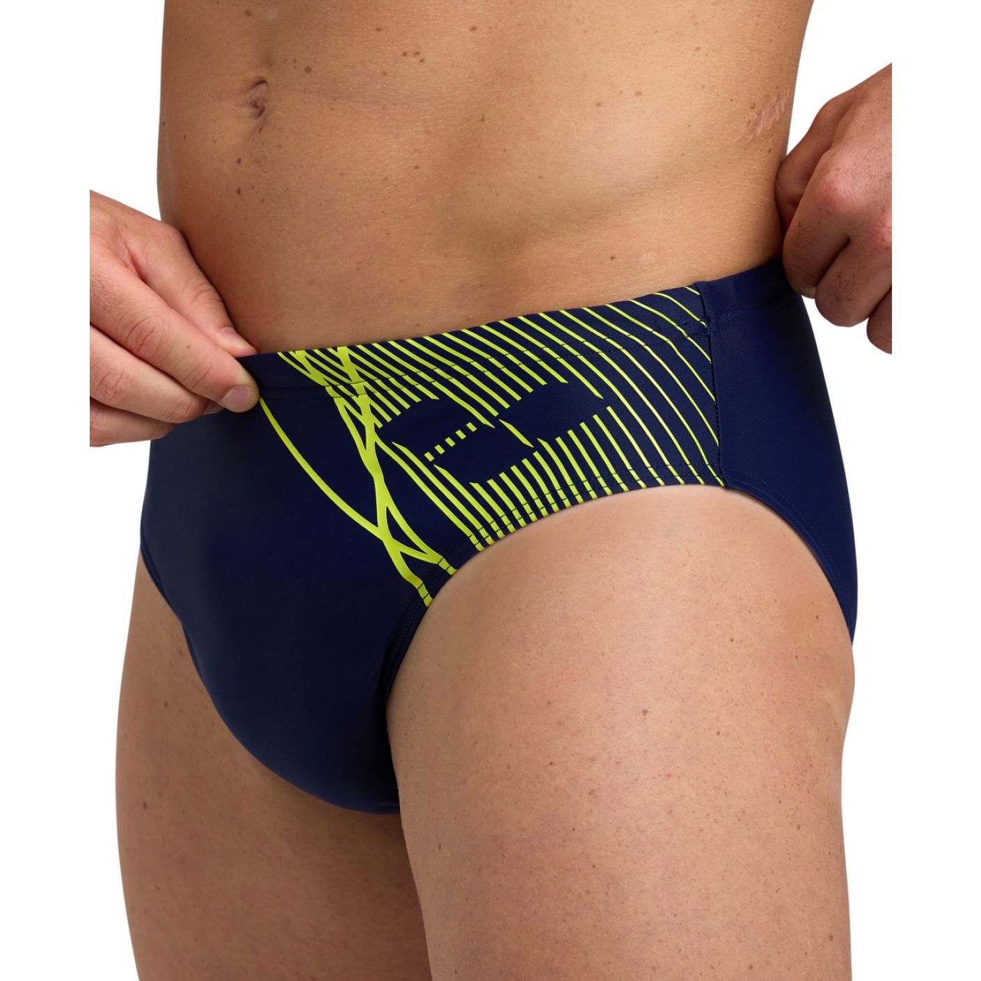 Arena MEN'S SWIMMING BRIEFS BRANCH PRINT