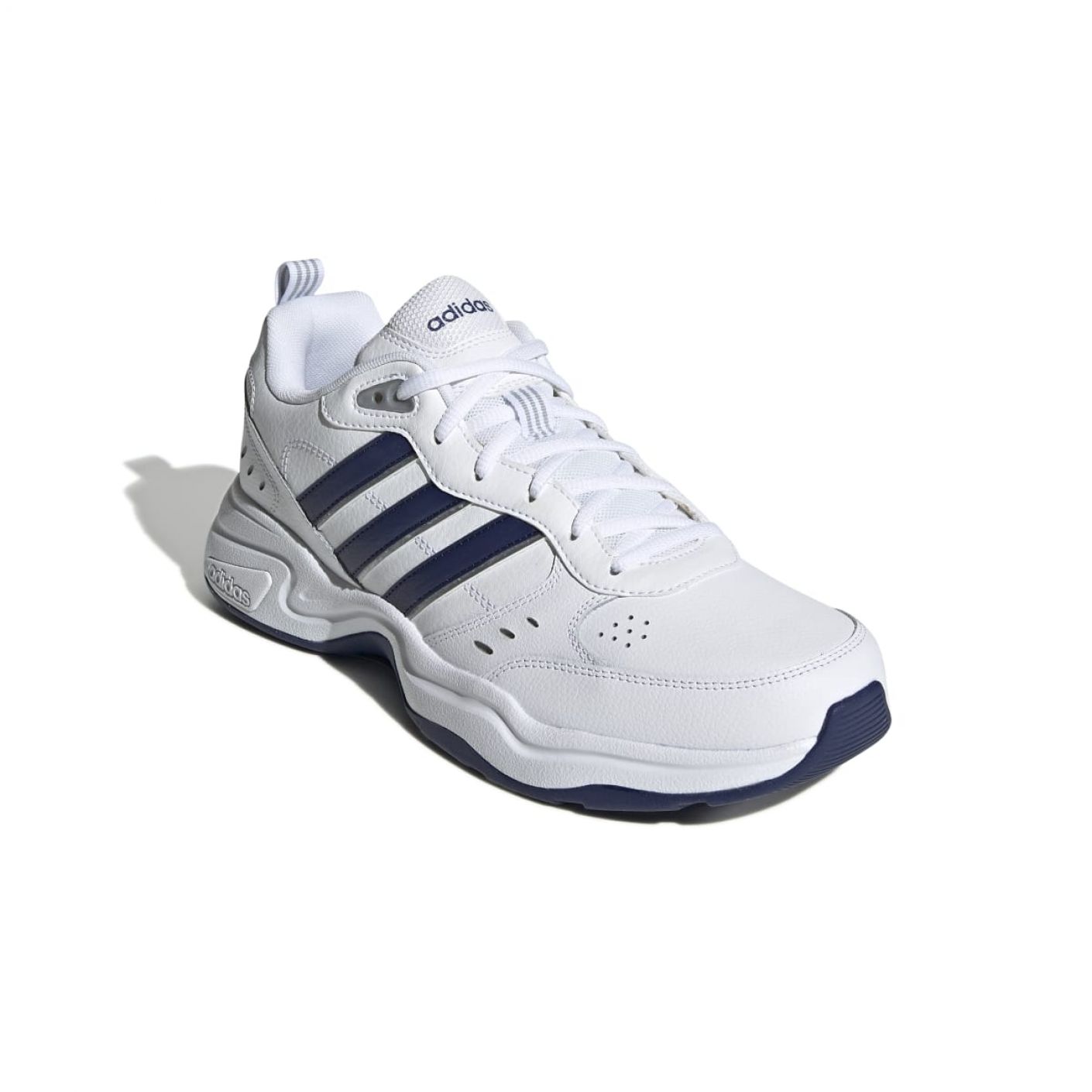 Adidas Strutter Cloud White/Dark Blue/Matte Silver Men