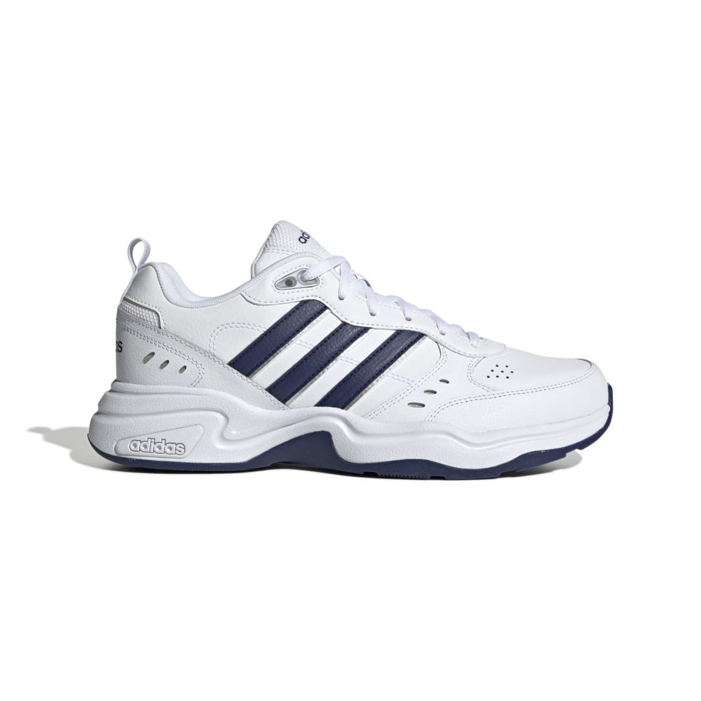 Adidas Strutter Cloud White/Dark Blue/Matte Silver Men