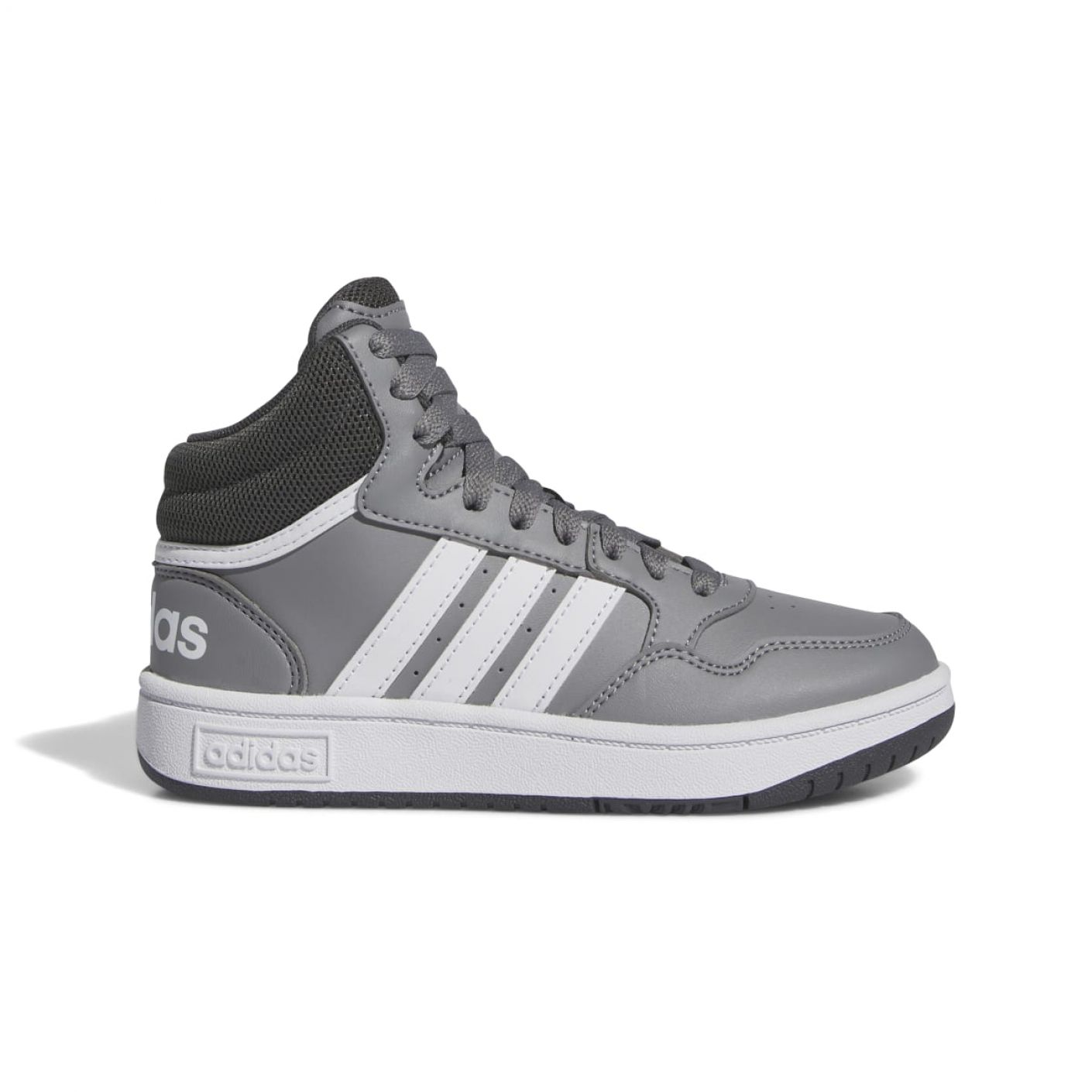 Adidas Hoops 3.0 Mid K Grey Three