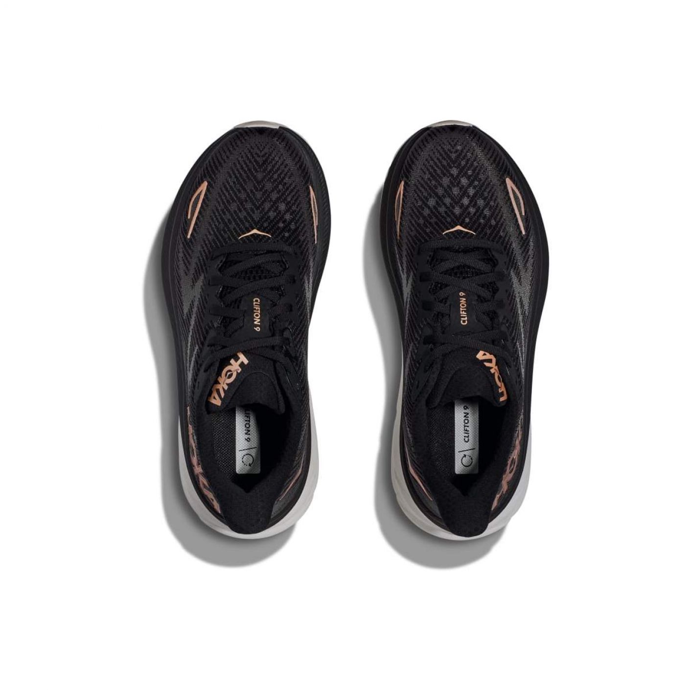 Hoka Clifton 9 Sunlit Black/Bronze da Donna