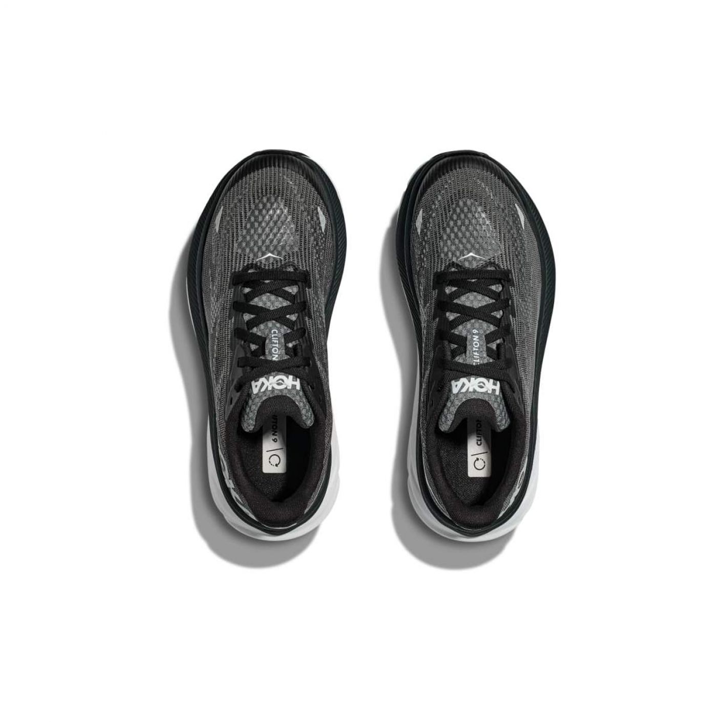 Hoka Clifton 9 Youth Black/White