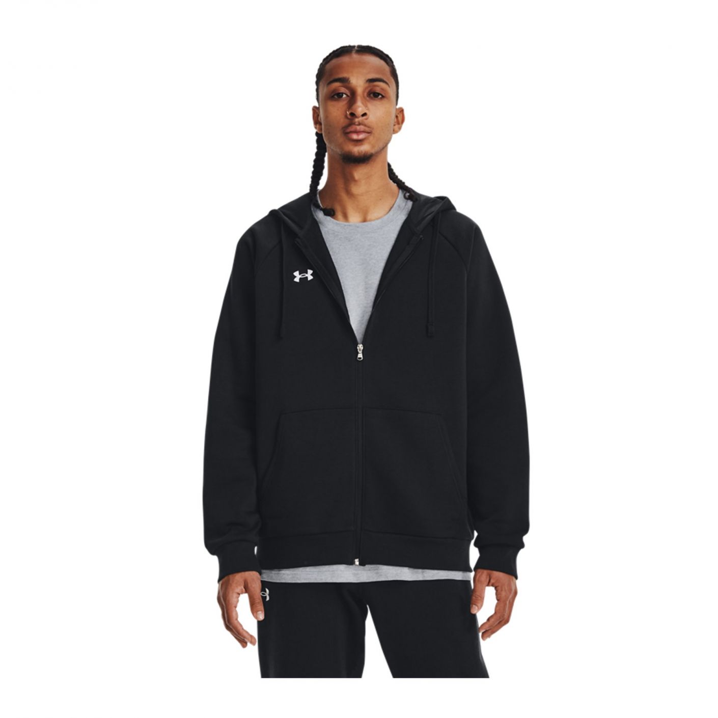 Under Armour Men's UA Rival Fleece Full-Zip Hoodie