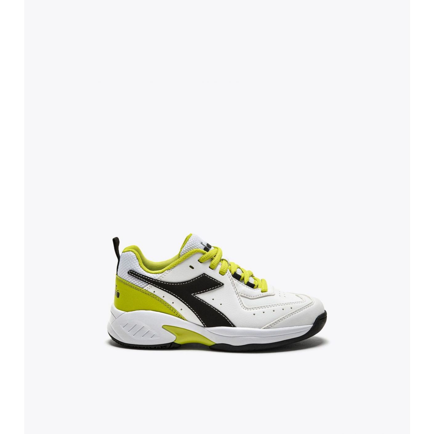 Diadora S. Challenge 5 sl White/Black/Yellow Unisex