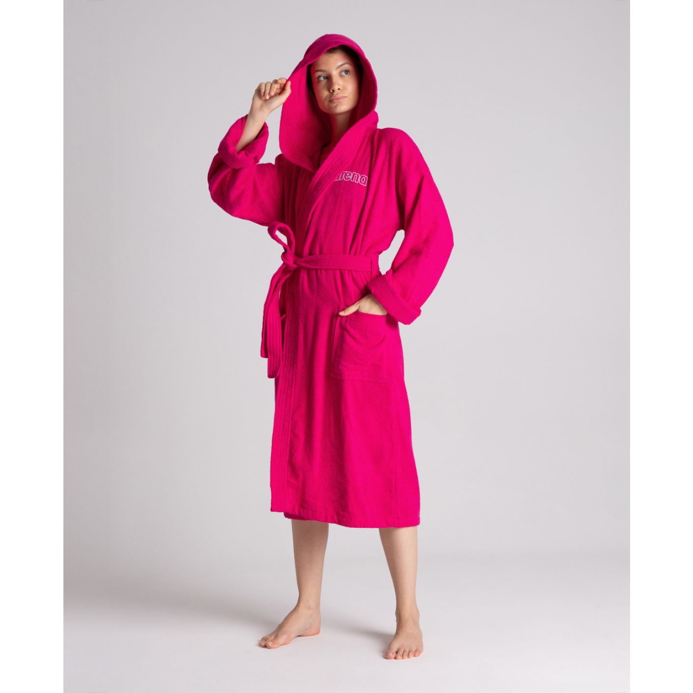 Arena Zeppelin Light Cotton Bathrobe Pink