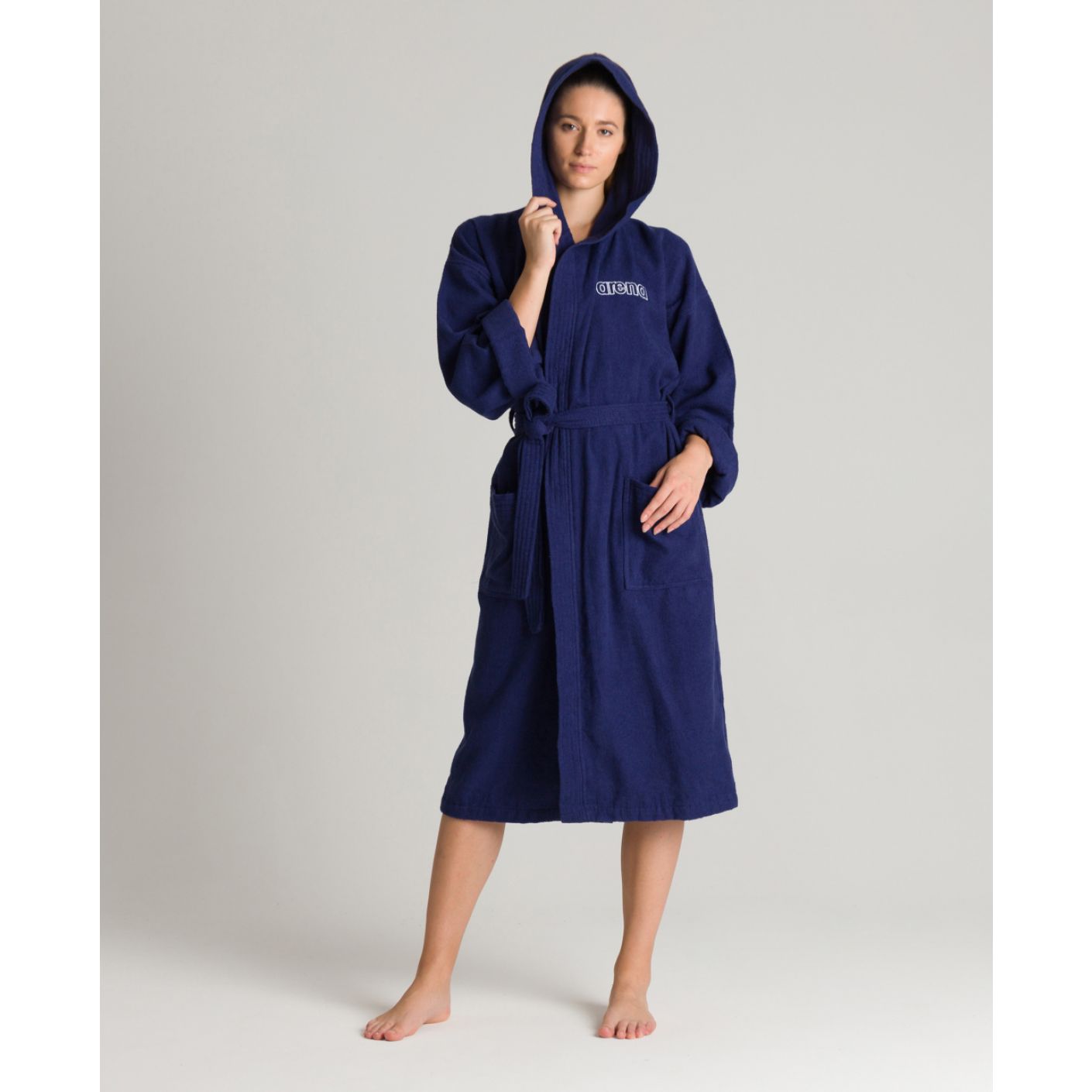 Arena Zeppelin Light Blue Cotton Bathrobe