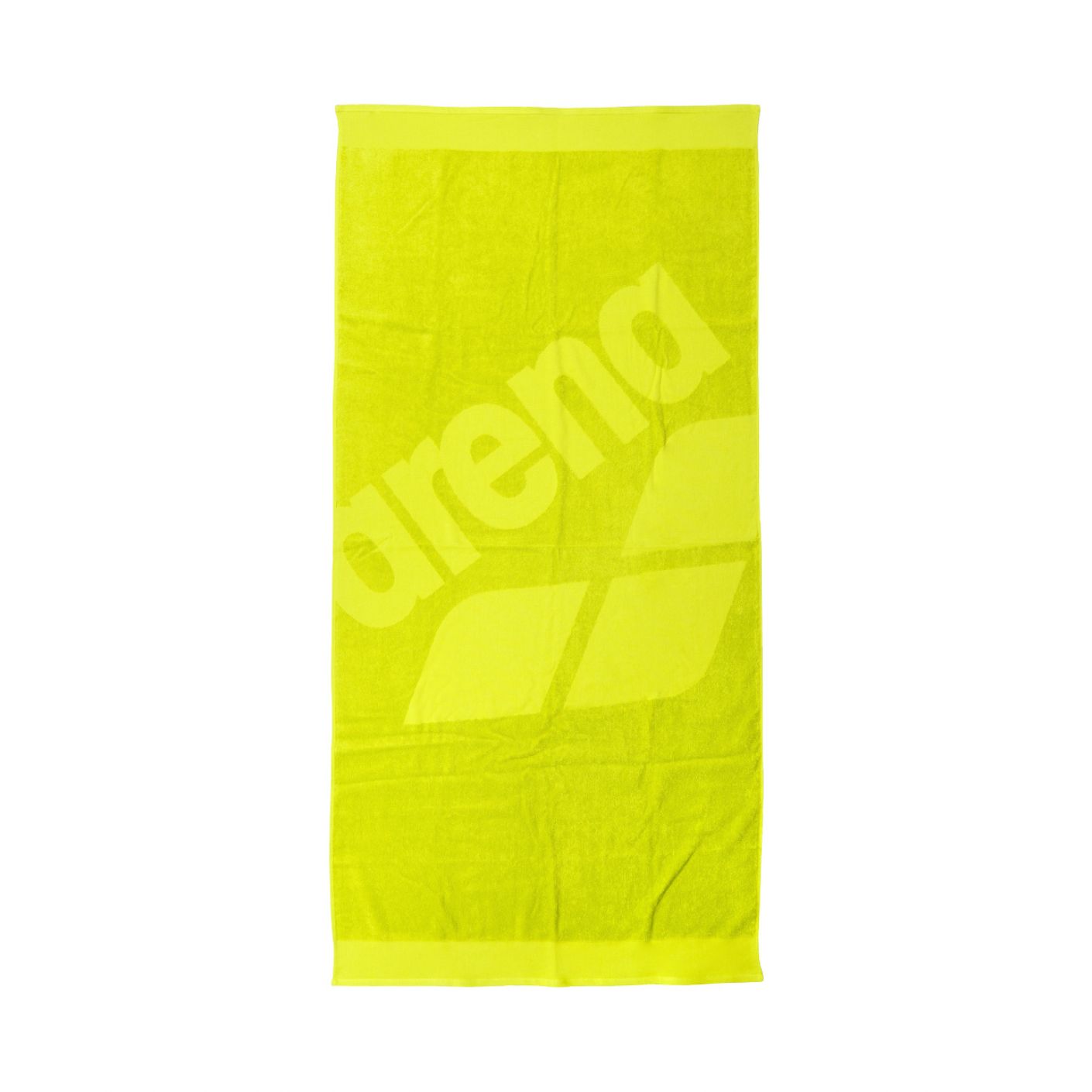 Arena Yellow Logo Beach Towel