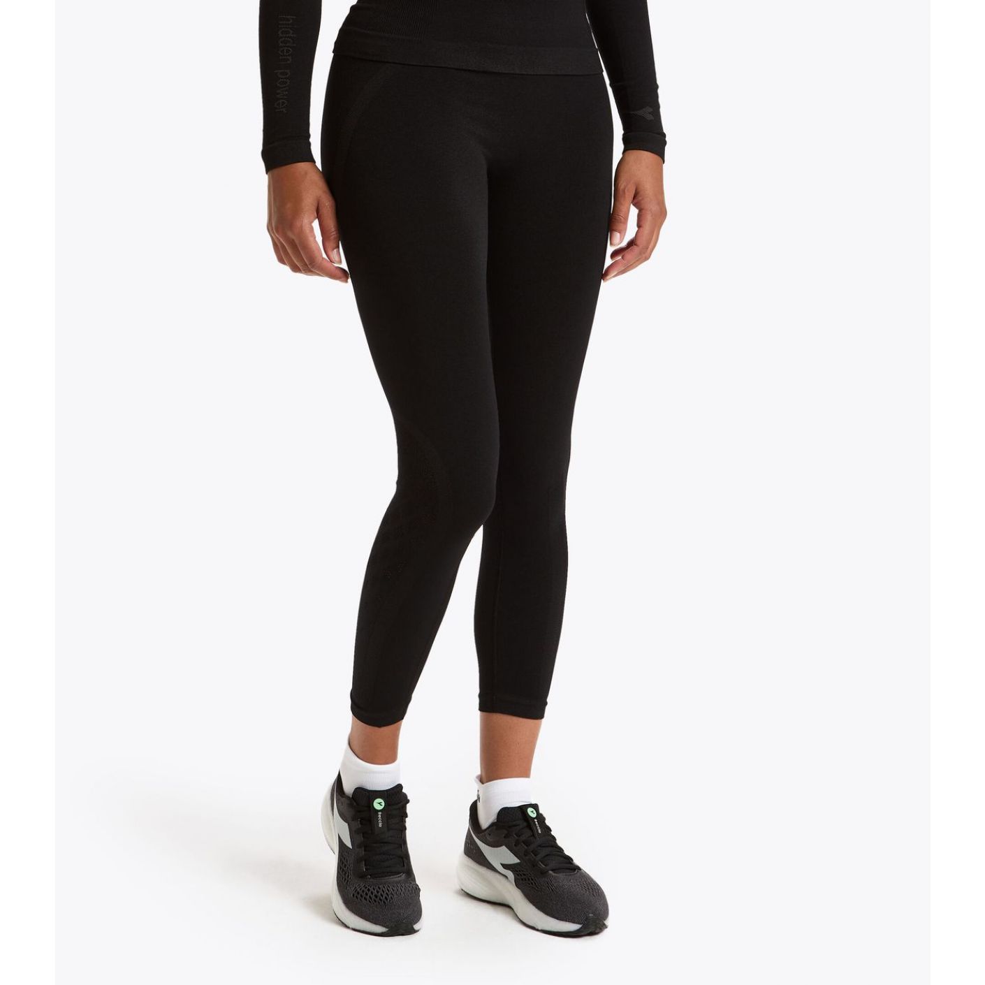 Diadora Black Act Pants for Women