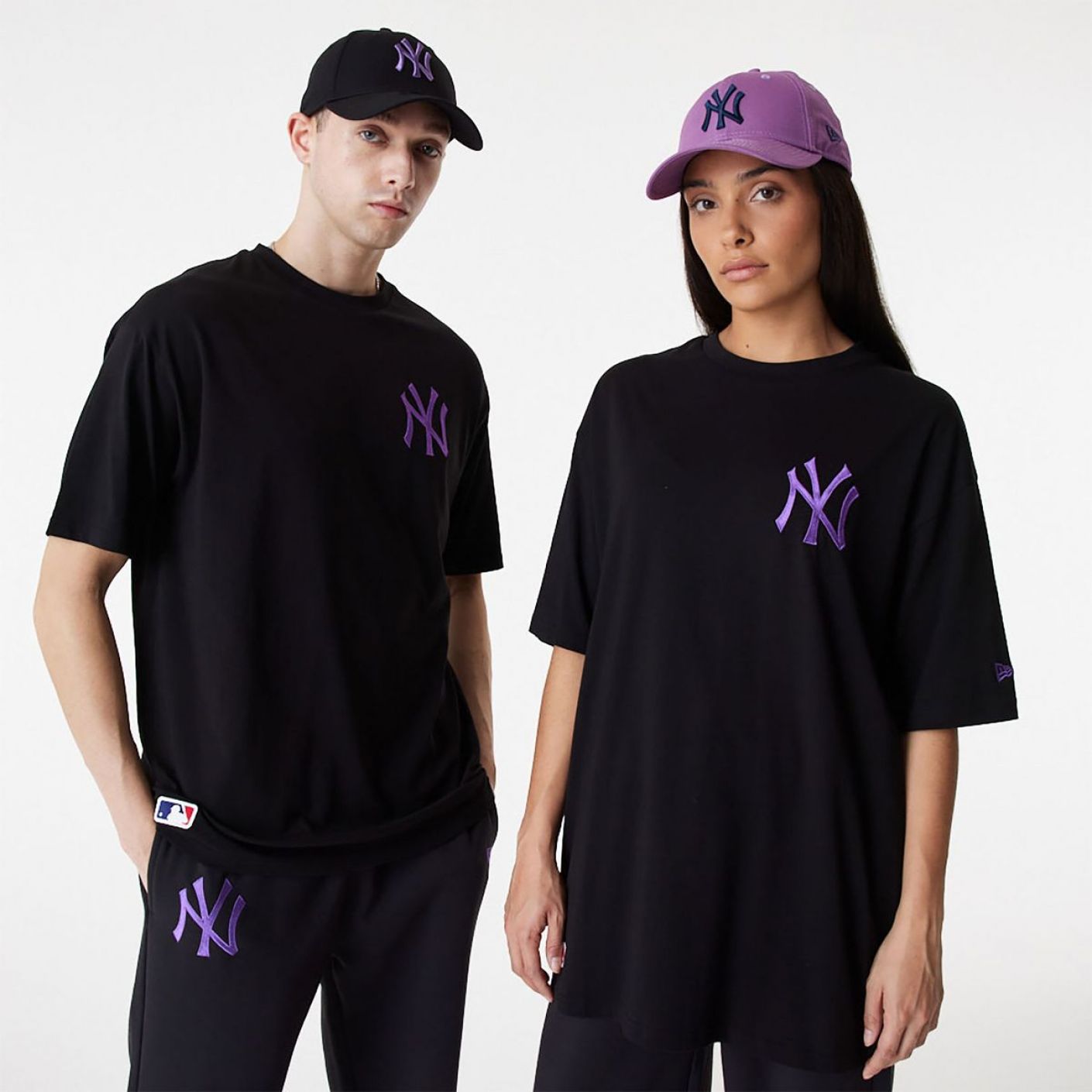 New Era T-shirt New York Yankees League Essential Unisex Nera