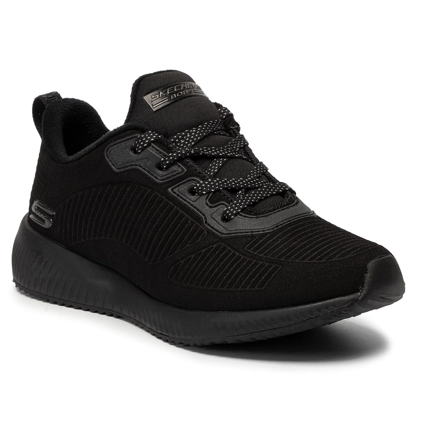 Skechers Bobs Sport Squad Total Black für Damen