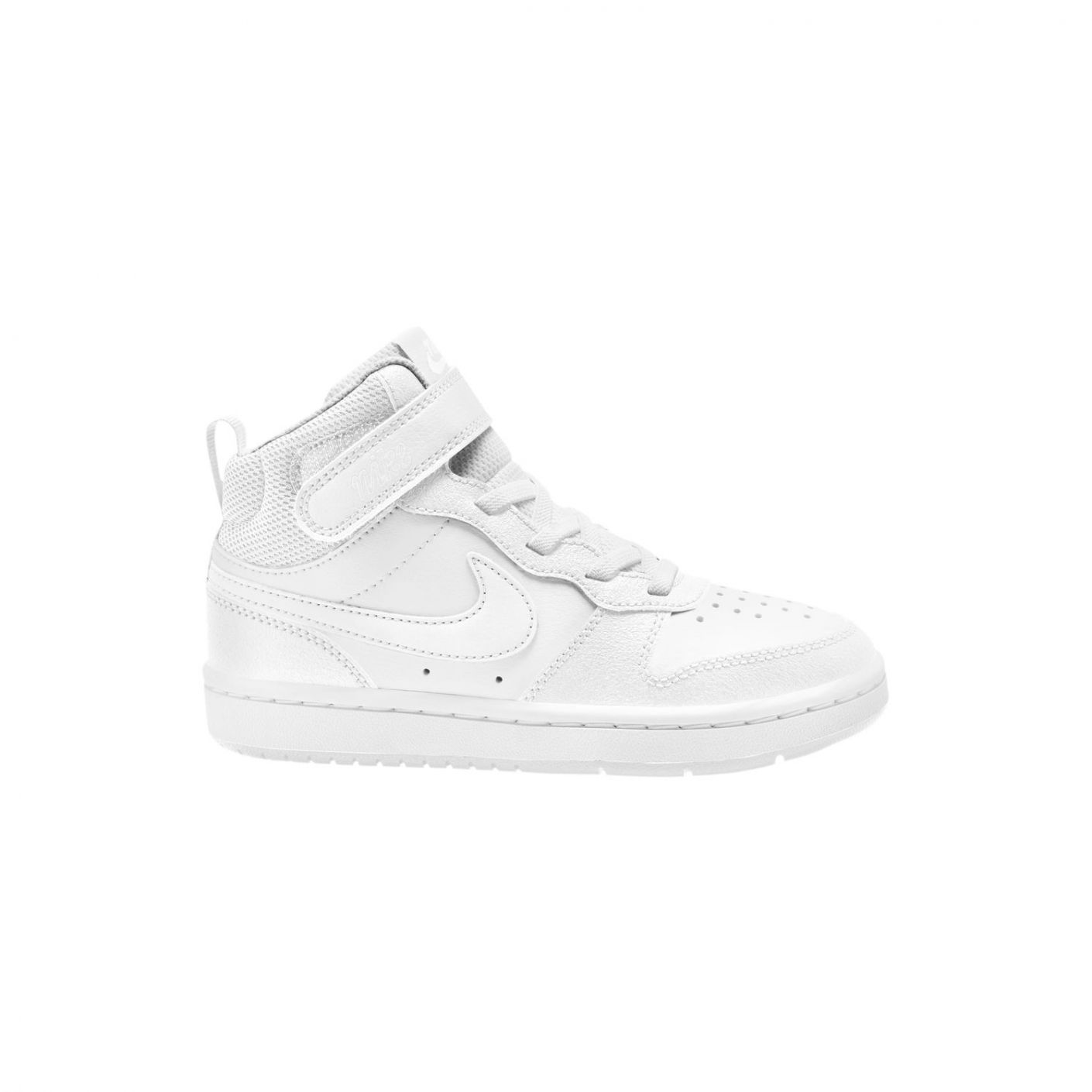 Nike Court Borough Mid 2 White da Bambino