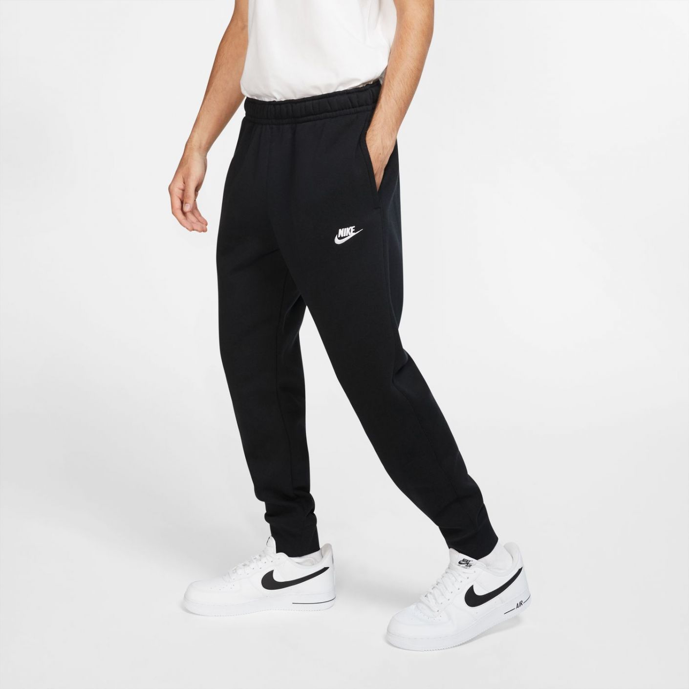 Nike Jogger Sportswear Club Fleece Neri da Uomo