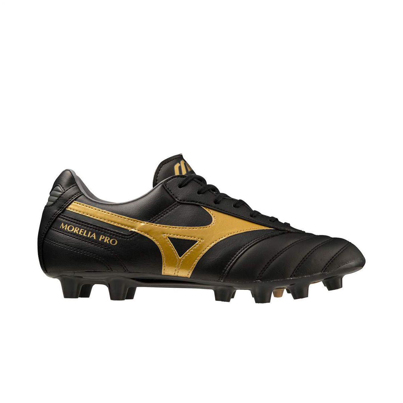 Mizuno Morelia Pro MD Schwarz/Gold