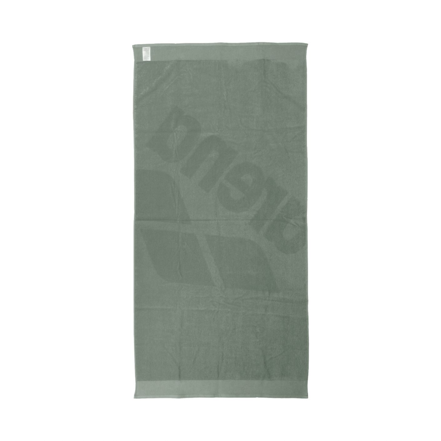 Arena Beach Towel Military Green Logo