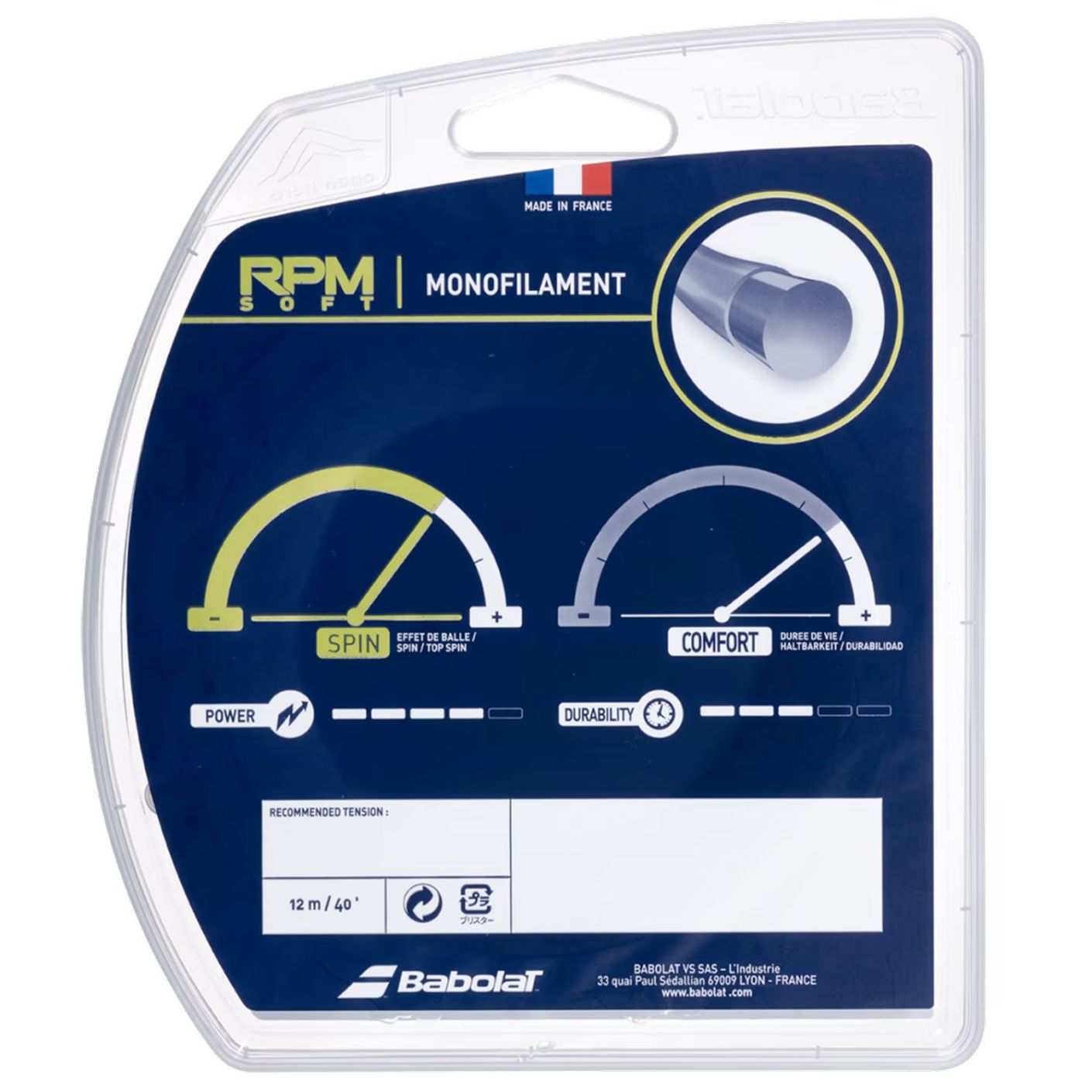 Babolat RPM Soft 12M Gray