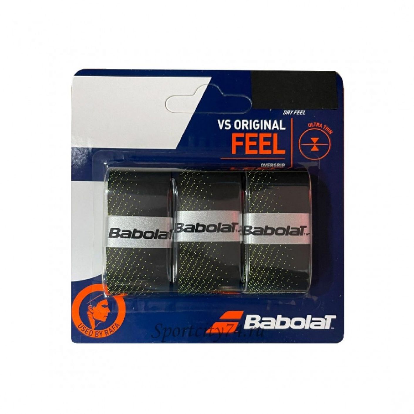 Babolat VS Original X3 Overgrip Schwarz-Fluo Gelb