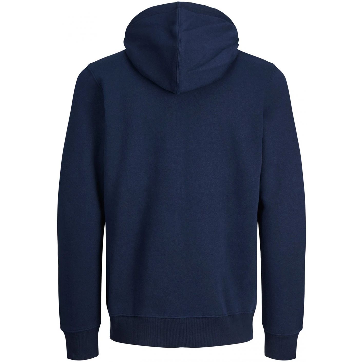 Jack & Jones Plus Size Sweatshirt mit Kapuze und Reißverschluss in Blau für Herren