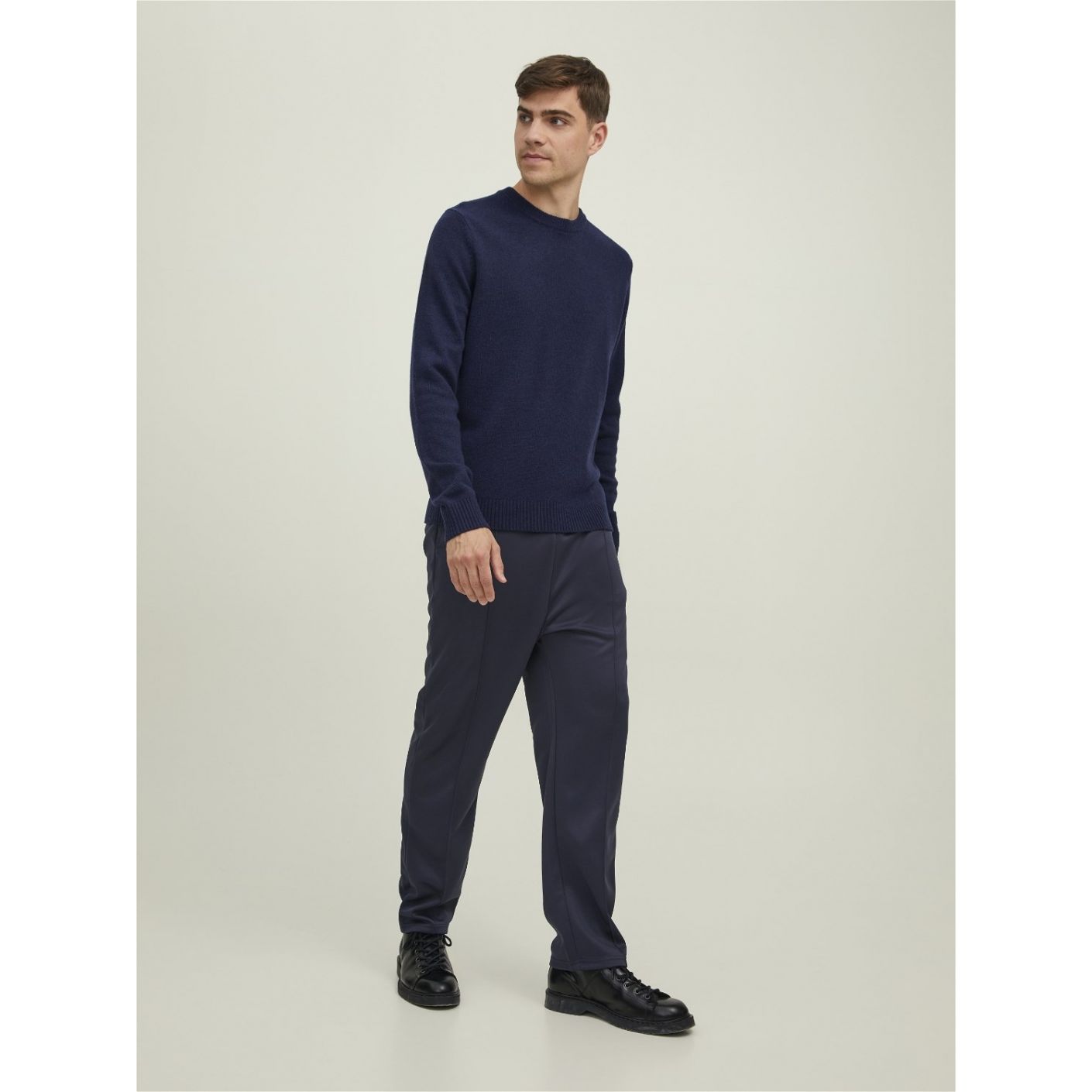 Jack & Jones Men's Crew Neck Blue