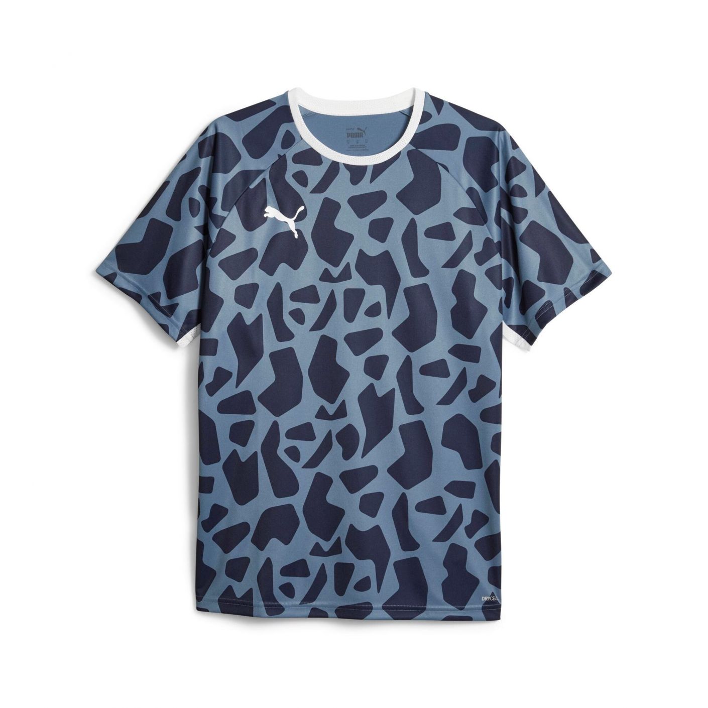 Puma Teamliga Padel Graphic Shirt Navy/China Blue